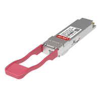 Dell QSFP-BX20-100G Compatible LINK-PP 100G QSFP28 BiDi 1291nm-TX/1311nm-RX 20km DOM Simplex LC SMF Optical Transceiver Module
