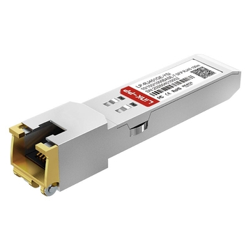 Compatibile con Cisco SFP-GEB-T-IL LINK-PP Modulo ricetrasmettitore SFP SGMII in rame 10/100/1000BASE-T con connettore RJ45 da 100 m (industriale)