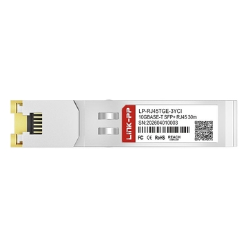 LINK-PP LP-RJ45TGE-3YCI 10GBASE-T SFP+ Copper 30m RJ45 Transceiver Module (Industrial) image 3