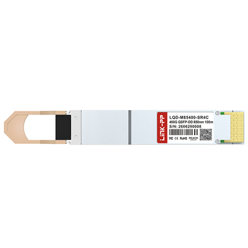 LINK-PP LQD-M85400-SR4C 400GBASE-SR4 QSFP-DD 8 x 50G PAM4 850nm 50m MPO-12/APC MMF Transceiver Module image 3