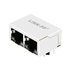LINK-PP LPJG26820B32NL 1000 Base-T RJ45 1x2 Connector magnetic jacks Tab Down With Green/Green&Yellow Led thumb image 1