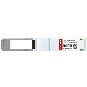 FS QSFP-SR1.2-100G compatibel LINK-PP 100G QSFP28 BiDi 4 x 25G NRZ 850/910nm 100m Duplex LC MMF Transceiver Module afbeelding 4