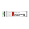 HPE CWDM-SFP10G-1370 Compatible LINK-PP 10G SFP+ CWDM 1370nm 40km Duplex LC SMF Transceiver Module thumb image 3