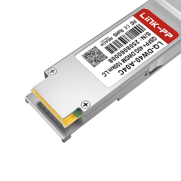 Brocade QSFPP-40G-EZR4-BR Compatible LINK-PP 40G QSFP+ 4 DWDM channels 100km Duplex LC DOM SMF Transceiver Module image 5