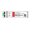 รองรับ Ciena CWDM-SFP10G-1530-I LINK-PP โมดูลรับส่งสัญญาณแสง 10G SFP+ CWDM 1530nm 40km DOM Duplex LC SMF (สำหรับงานอุตสาหกรรม) ภาพประกอบ 3