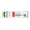 FS CW-SFP10G80-53 Compatible LINK-PP 10G SFP+ CWDM 1530nm 80km Duplex LC SMF Transceiver Module thumb image 3