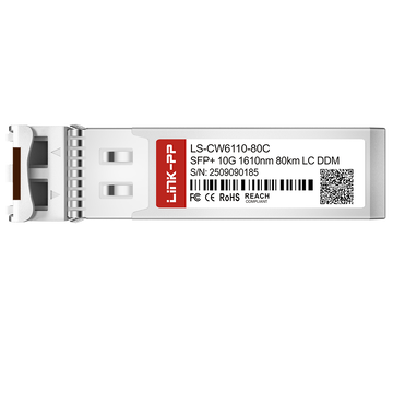 Ciena CWDM-SFP10G-1610 Compatible LINK-PP 10G SFP+ CWDM 1610nm 80km Duplex LC SMF Transceiver Module image 3