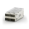 TE 1-2308171-0 ZQSFP+ケージアセンブリ（統合コネクタ2x2ポート、EMIシールドライトパイプ付き）サムネイル画像1