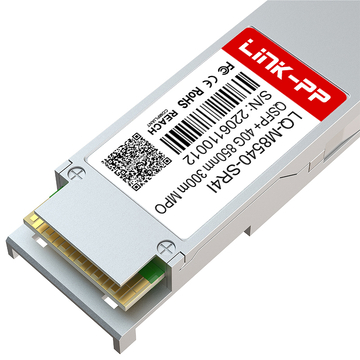 FS QSFP-SR4-40G-I Compatible LINK-PP 40G QSFP+ 850nm 300m MPO-12 DOM MMF Optical Transceiver Module (Industrial) image 5