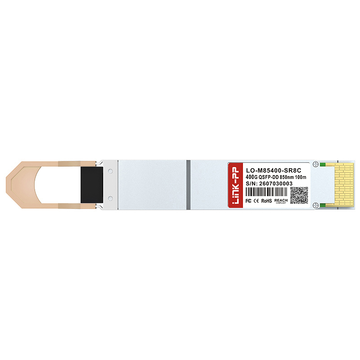 LO-M85400-SR8C 400g osfp 850nm 100m mpo-16 apc ihs finned top dom mmf optical transceiver module image 3