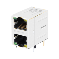 LINK-PP LPJG17561BHNL 1000 Base-T RJ45 2X1 Port Magnetic Connectors With Green/Yellow LED