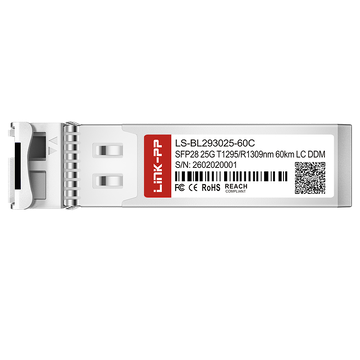 LINK-PP LS-BL293025-60C 25G SFP28 BiDi 1295nm-TX/1309nm-RX 60km Simplex LC DOM SMF Transceiver Modul Bild 3