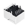 LINK-PP LPJG0820SHENL Модульный разъем RJ45 10/100/1000 Base-T с трансформатором, креплением вниз, зеленым/желтым светодиодом, без пружины для защиты от электромагнитных помех, для большого пальца (изображение 2)