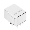 LINK-PP LPJG0820SHENL Модульный разъем RJ45 10/100/1000 Base-T с трансформатором, креплением вниз, зеленым/желтым светодиодом, без пружины для защиты от электромагнитных помех, для большого пальца (изображение 3)