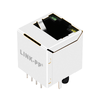 LINK-PP LPJDM4536BHNL 10G Base-T 垂直RJ45コネクタ（内蔵マグネット付き、緑/黄LED）サムネイル画像1