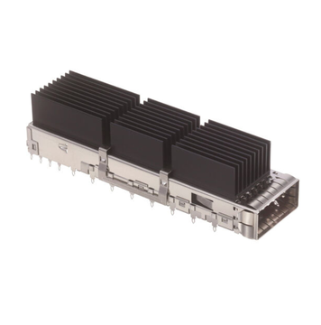 TE 2385823-3 Compatible LINK-PP LP11SC010U0SM OSFP 1x1 Cage With Heat Sink EMI Spring Finger