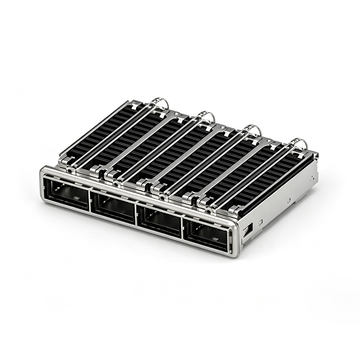TE 1-2170287-1 Conjunto de jaula QSFP 1X4 con tubo de luz simple