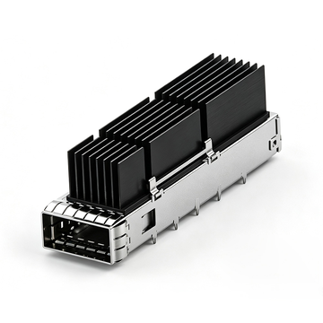 TE 1-2342933-3 QSFP-DD Cage 1X1 With Network Heat Sink Internal/External EMI Springs