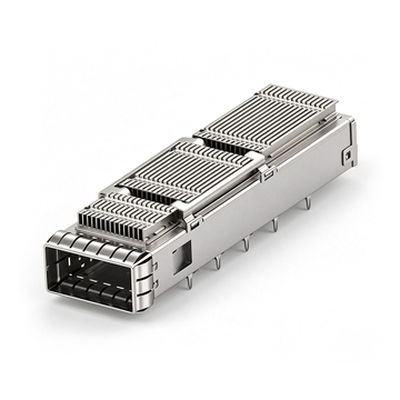 TE 1-2342934-1 QSFP-DD 1X1 Cage With PCI Heat Sink Internal/External EMI Springs