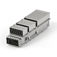 TE 1-2361706-1 QSFP-DD 1X1 Cage With Custom Heat Sink Internal/External EMI Springs