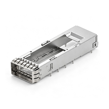 TE 1-2385800-7 QSFP112 1X1 Cage Assembly Through Hole - Press-Fit Internal/External EMI Springs