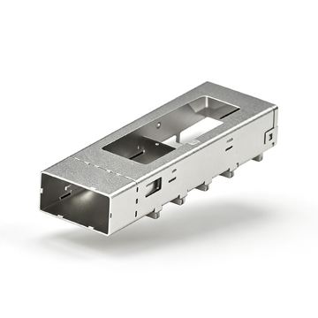 TE 2-2170703-7 QSFP28/56 قفص 1X1 مع زنبرك EMI إصبع من خلال فتحة ضغط