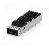 TE 1-2170704-2 Cage QSFP28/56 avec dissipateur thermique, montage par pression, trou traversant (image miniature 1)