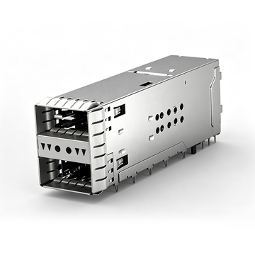 TE 1-2227669-0 ZQSFP+ 2X1 Gabbia Molle EMI esterne incluse Lightpipe