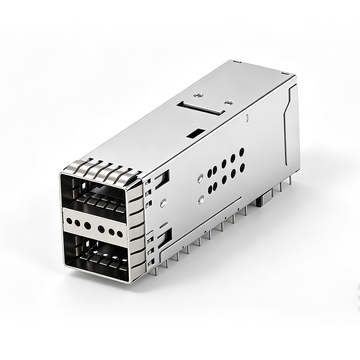 TE 1-2227669-1 ZQSFP+ 2X1 Gabbia Molle EMI esterne incluse Lightpipe