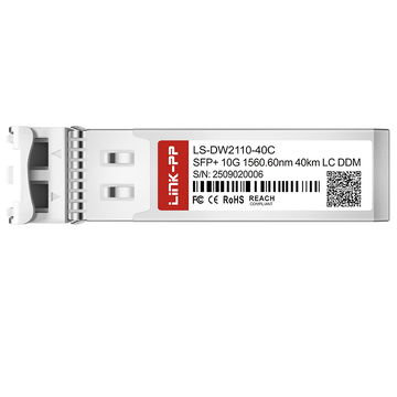 LINK-PP LS-DW2110-40C C21 10G SFP+ DWDM 1560.60nm 100GHz 40km Duplex LC SMF Transceiver Module image 3