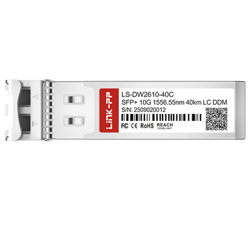 MRV SFP-10GDWER-26 Compatible LINK-PP C26 10G SFP+ DWDM 1556.55nm 100GHz 40km Duplex LC SMF Transceiver Module image 3