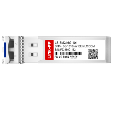 LINK-PP LS-SM316G-10I 6G SFP+ 1310nm 10km Duplex LC DOM SMF Industrial Transceiver Module image 3