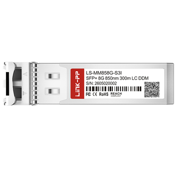 LINK-PP LS-MM858G-S3I 8G SFP+ 850nm 300m DOM Duplex LC MMF Industrial Transceiver Module image 3