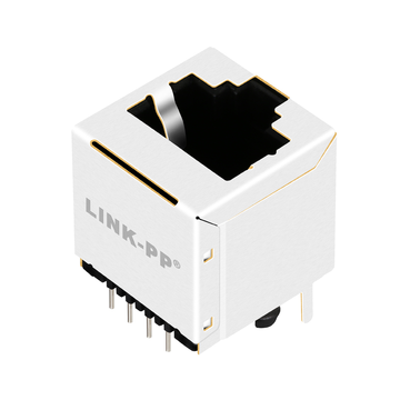 LINK-PP LPJD4608BHCS2R-C 1000 Base-T Vertical RJ45 Connector With Integrated Magnetics Without LED image 2