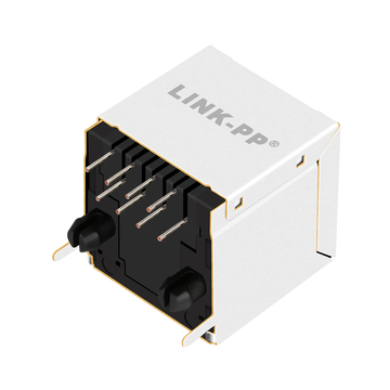 LINK-PP LPJD4608BHCS2R-C 1000 Base-T Vertical RJ45 Connector With Integrated Magnetics Without LED image 5