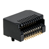 Amphenol UE76A202000T SFP+ Receptacle Connector Solder 20 Position Surface Mount Right Angle thumb image 1