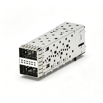 te 2298896-4 compatible link-pp lp21dc01003s 2x1 qsfp+ cage with integrated connector