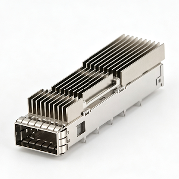 TE 2327362-2 Compatible LINK-PP LP11GC01070 QSFP-DD 1x1 Cage With Heat Sink EMI Spring Finger