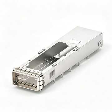 te 2324171-2 compatible link-pp lp11gc01000e qsfp-dd 1x1 cage press-fit with emi spring finger