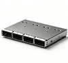 TE 2170024-1 Compatible LINK-PP 1x4 QSFP Cage Subassembly Through Bezel Mount thumb image 1