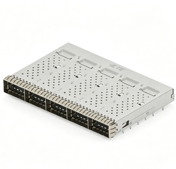 TE 2386733-1 совместимый модуль Link-PP 1x5 QSFP112, 112 ГБ S с пружинами EMI