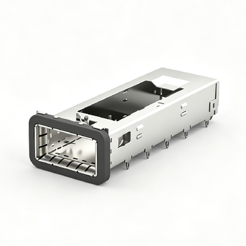 te 2170752-8 compatible link-pp qsfp28 1x1 cage elastomeric gasket through hole press-fit
