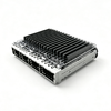 TE 2227024-2 Compatible LINK-PP 1X4 QSFP28 Cage With Heat Sink Included Lightpipe Elastomeric Gasket thumb image 1