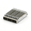 TE 5-2289708-1 Compatible LINK-PP 1X3 QSFP28 Cage With Heat Sink Included Lightpipe thumb image 1