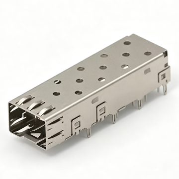 TE 2227302-2 Compatible LINK-PP LP11AC02000Y REVA6 SFP 1x1 Cage Press-Fit With EMI Spring Finger