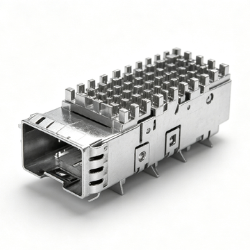 te 2007464-5 compatible link-pp lp11bc020p0y reva6 1x1 sfp+ cage with heat sink through hole press-fit