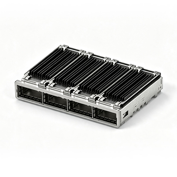 TE 2170567-6 QSFP+ 1X4 Cage Assembly Customerized Heat Sink