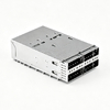 TE 2289129-6 Compatible LINK-PP 2x2 QSFP28 Cage Connector Press-Fit Included Lightpipe With EMI Springs thumb image 1