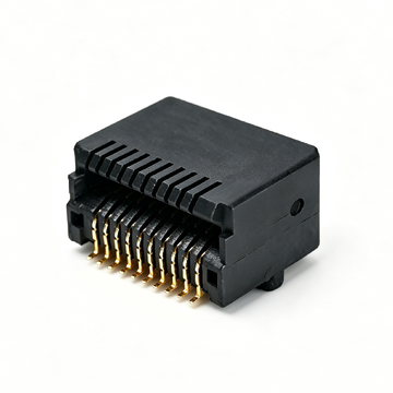 SFPP-C100S-2L pulse compatible link-pp sfp receptacle connector solder 20 position surface mount right angle