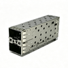 SFP0-2144P-3L Pulse Compatible LINK-PP 2x1 SFP Receptacle Cage Press-Fit EMI Shielded With Light Pipe thumb image 1